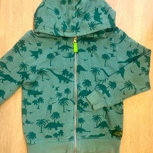 H&M boys sz 6-8 hoodie with dinosaurs 🦕